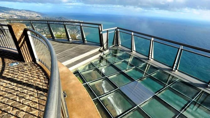Cabo Girao Skywalk above Madeira south coast